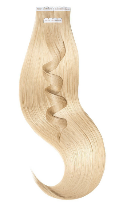 PREMIUM LINE Honey Blonde Tape-in Hair Extensions from Rubin Extensions USA