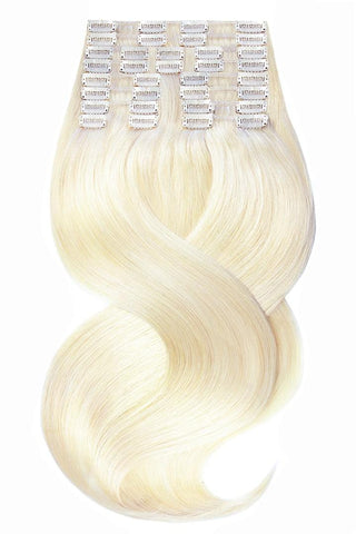 Deluxe Clip-in Hair Extensions Golden Queen