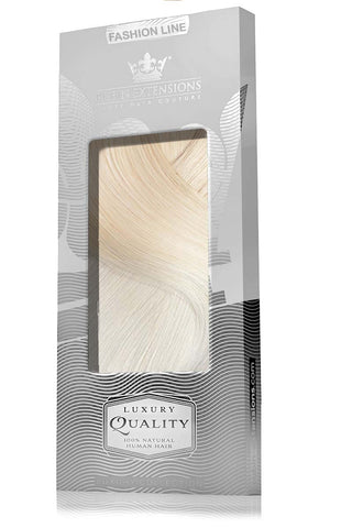CLIP-IN EXTENSIONS LUXURY OMBRÉ BALAYAGE Honey Blonde & Metallic Silver Blonde