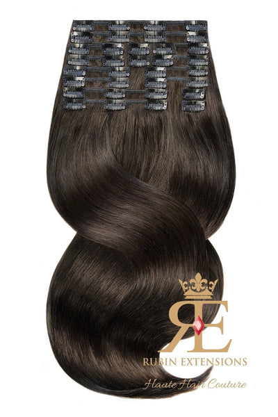 Deluxe Line Clip-in HaarverLengthrung Expresso Black