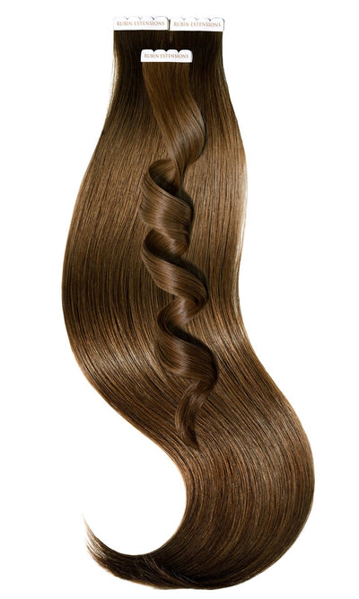 Tape-in-HaarverLengthrung Light Natural Brown