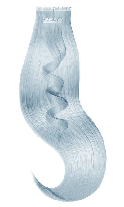 PRO DELUXE LINE PASTEL Baby Blue Pastel Tape-in Hair Extensions