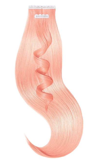 Pastel Peach Hair Extensions