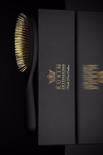 Golden Princess Premium Ergonimic Beech Wood Hair Brush